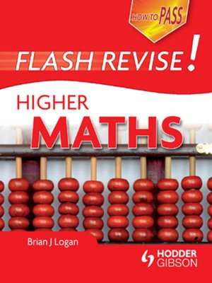 cover image of How To Pass Flash Revise Higher Maths